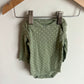 Green Polka Dot Bodysuit / 3m