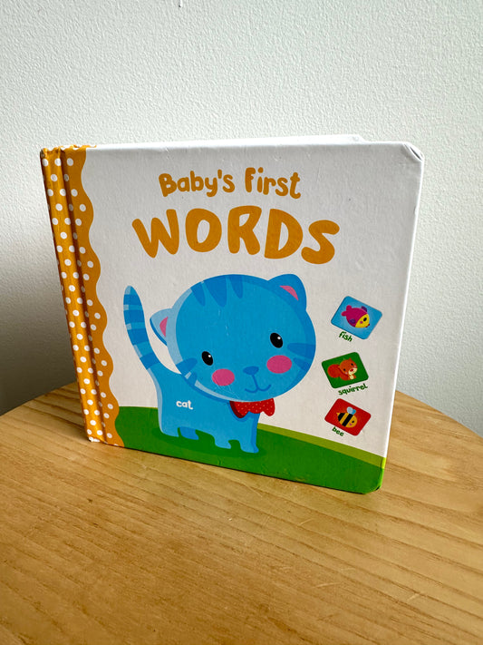 Baby's First Words Book / 0-2 years