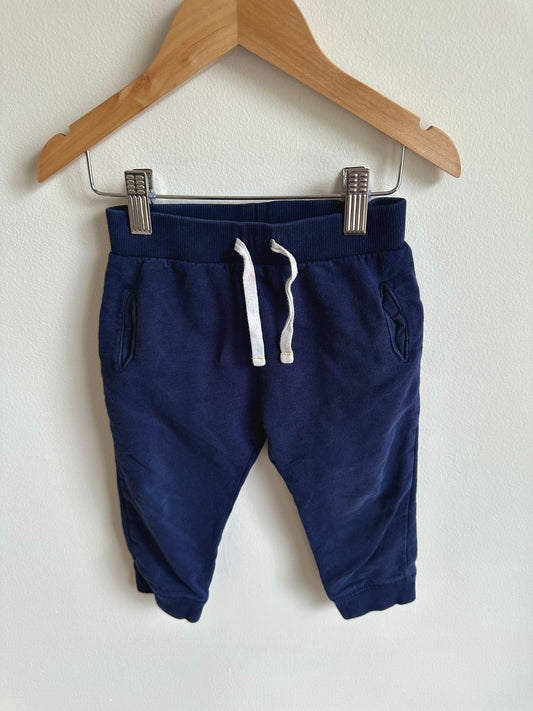 Blue Joggers with Drawstring / 12-18m