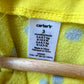 Yellow Dotted Fleece Dress / 3m