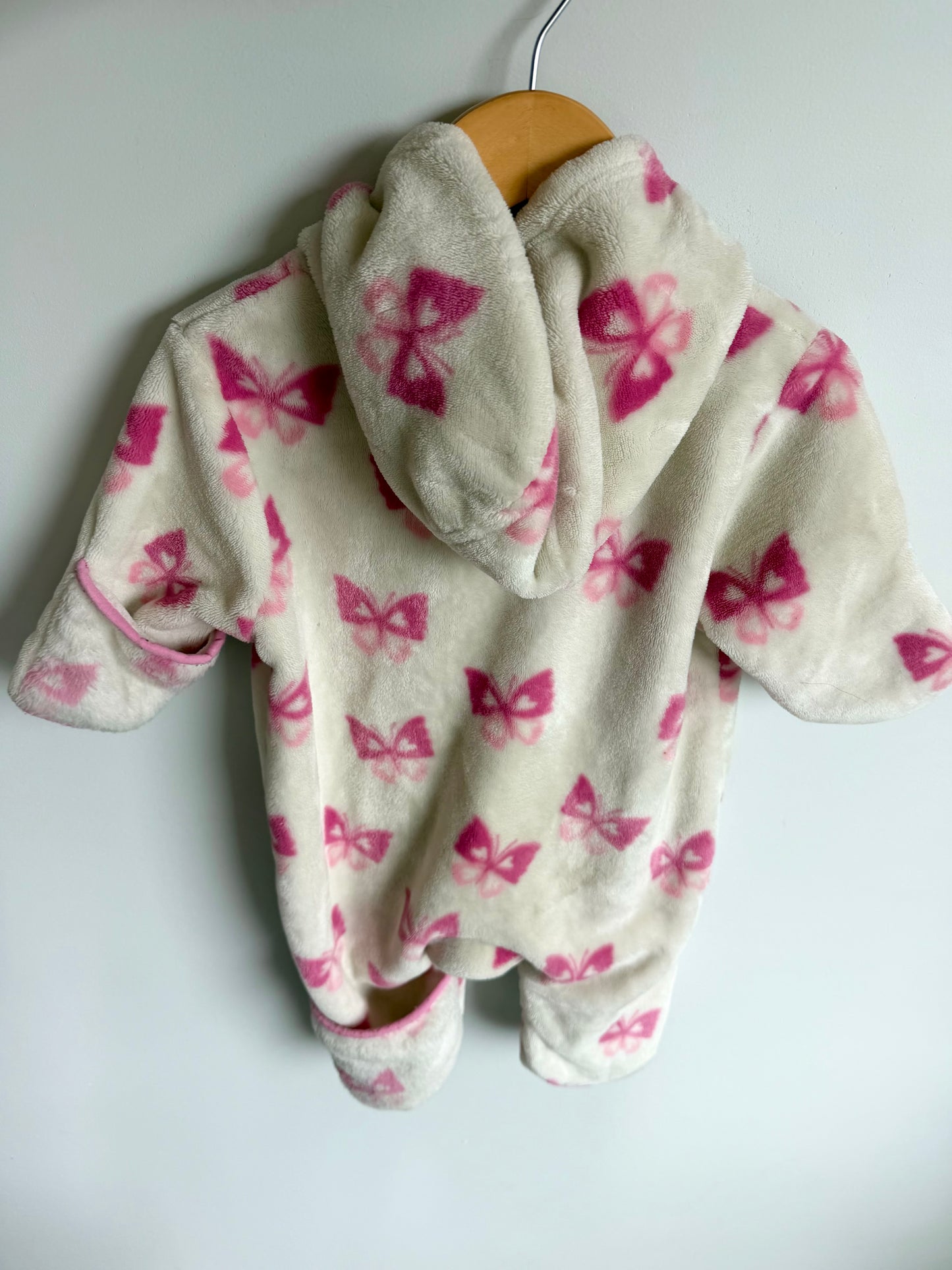 Hatley Butterfly Bunting Suit / 9-12m