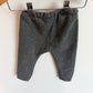Zara Grey Plaid Knee Patch Pants / 9-12m