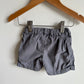 Organic Grey Shorts / 6-12m