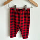 Buffalo Plaid Sweatpants / 18m