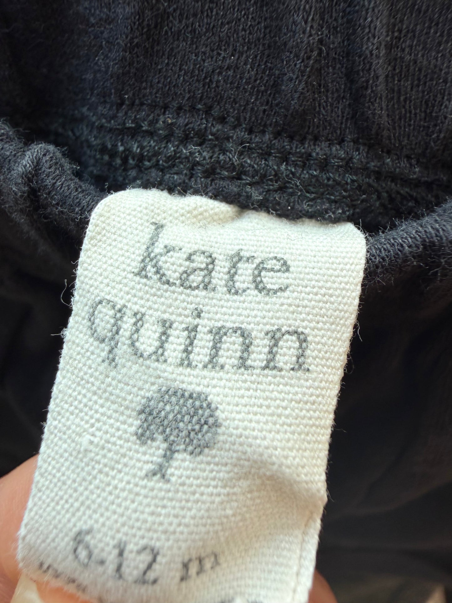 Kate Quinn Black Shorts / 6-12m