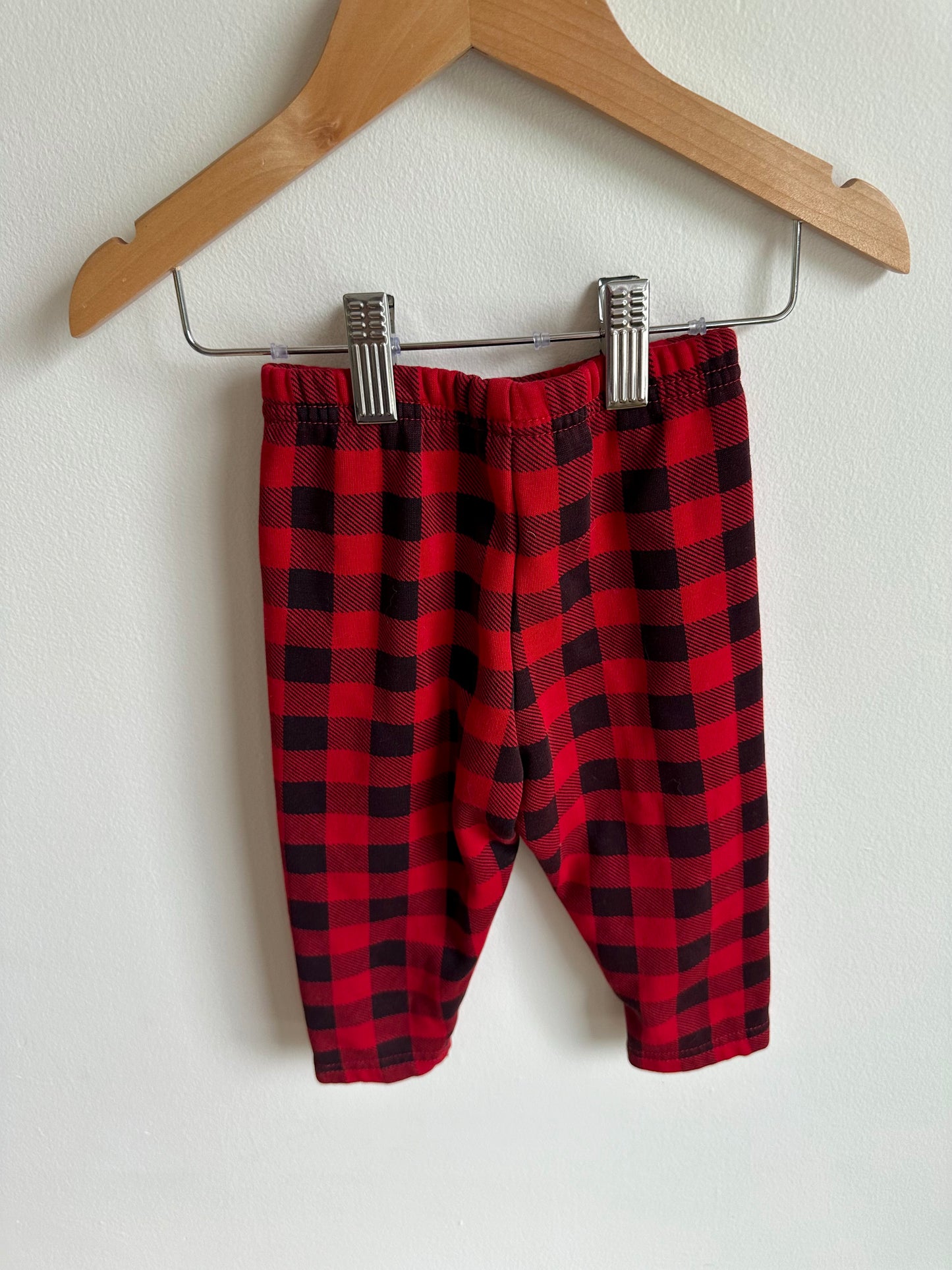 Buffalo Plaid Sweatpants / 18m