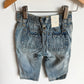Jeans with Snaps (With Tags) / 6-12m