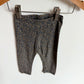 Wheat Sparkle Floral Pants / 6m
