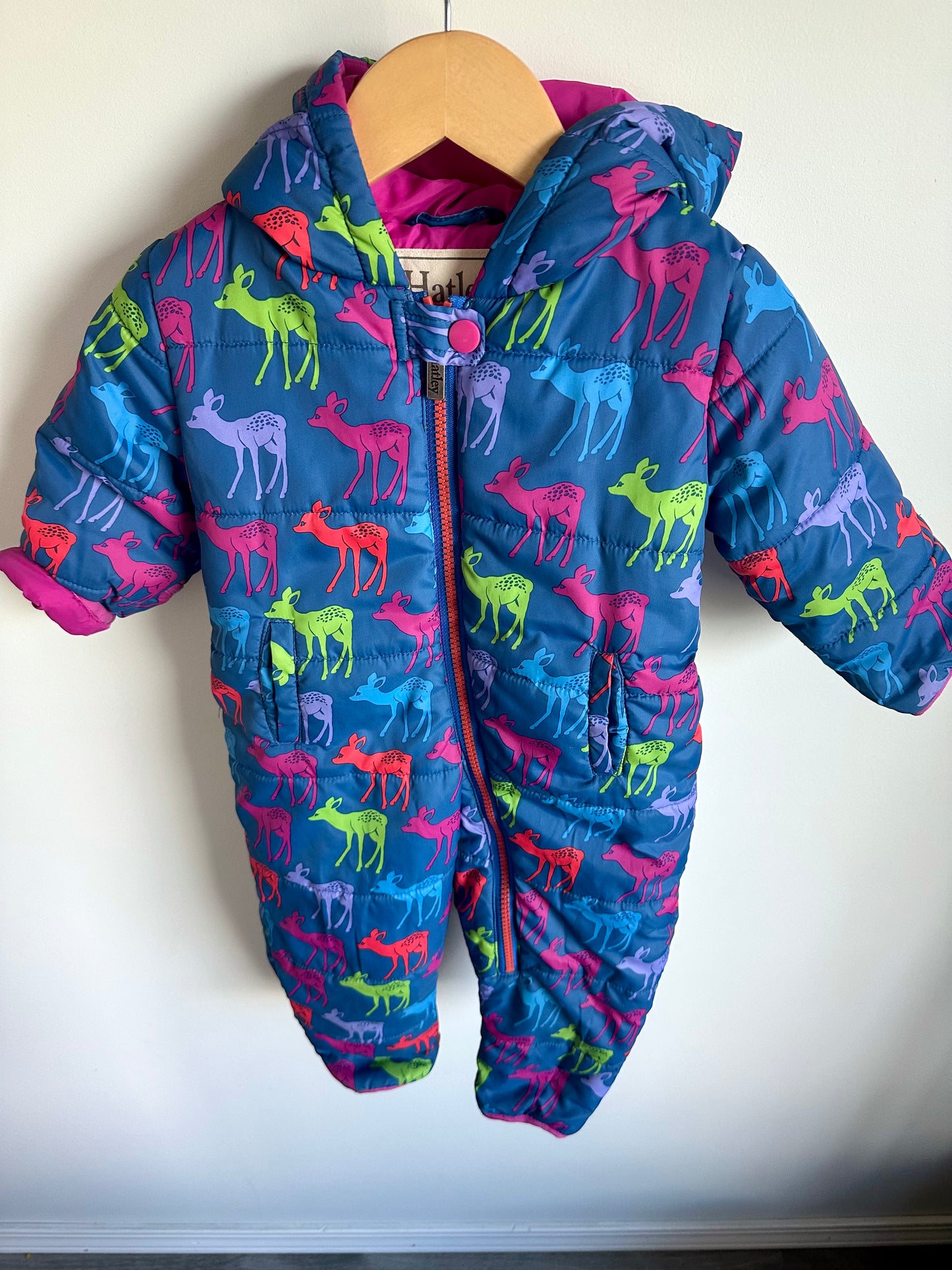 Hatley Fawn Bunting Suit / 18-24m