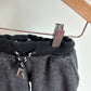 Black Tapered Sweatpants / 4T
