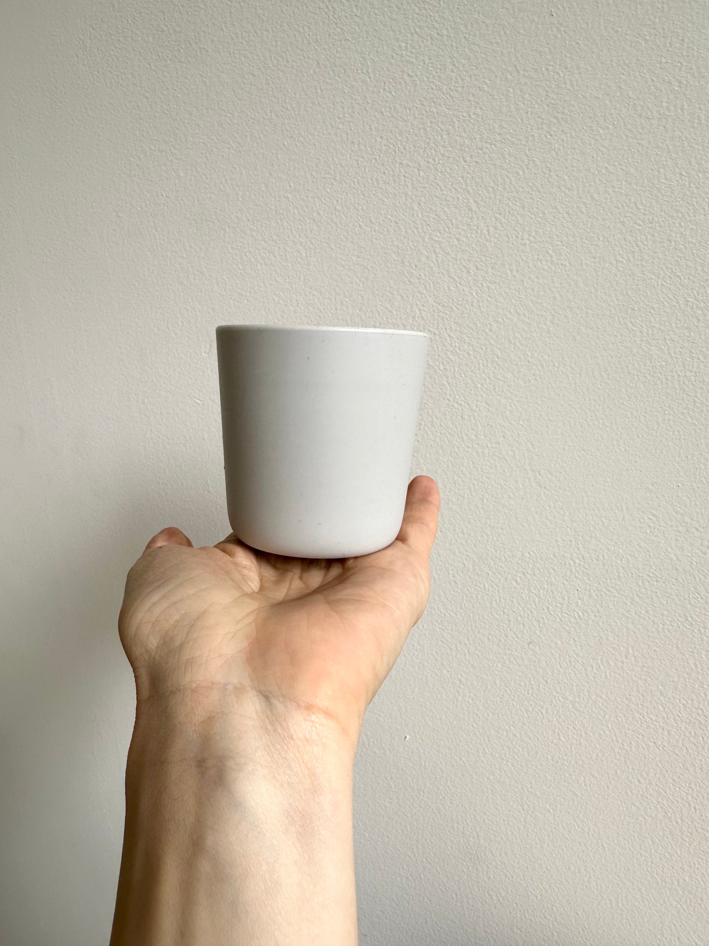 Grey Silicone Cup