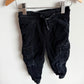 Black Corduroy Cargo Pants / 2T