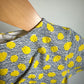 Yellow Dot Striped Dress / 3-6m