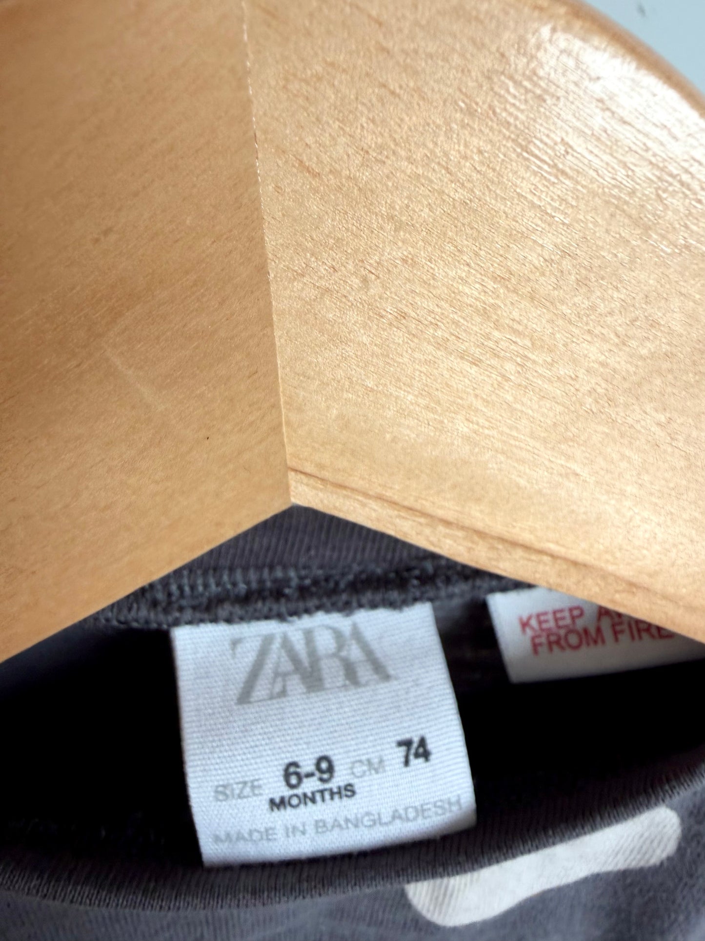 Zara Smile A Lot Top / 6-9m