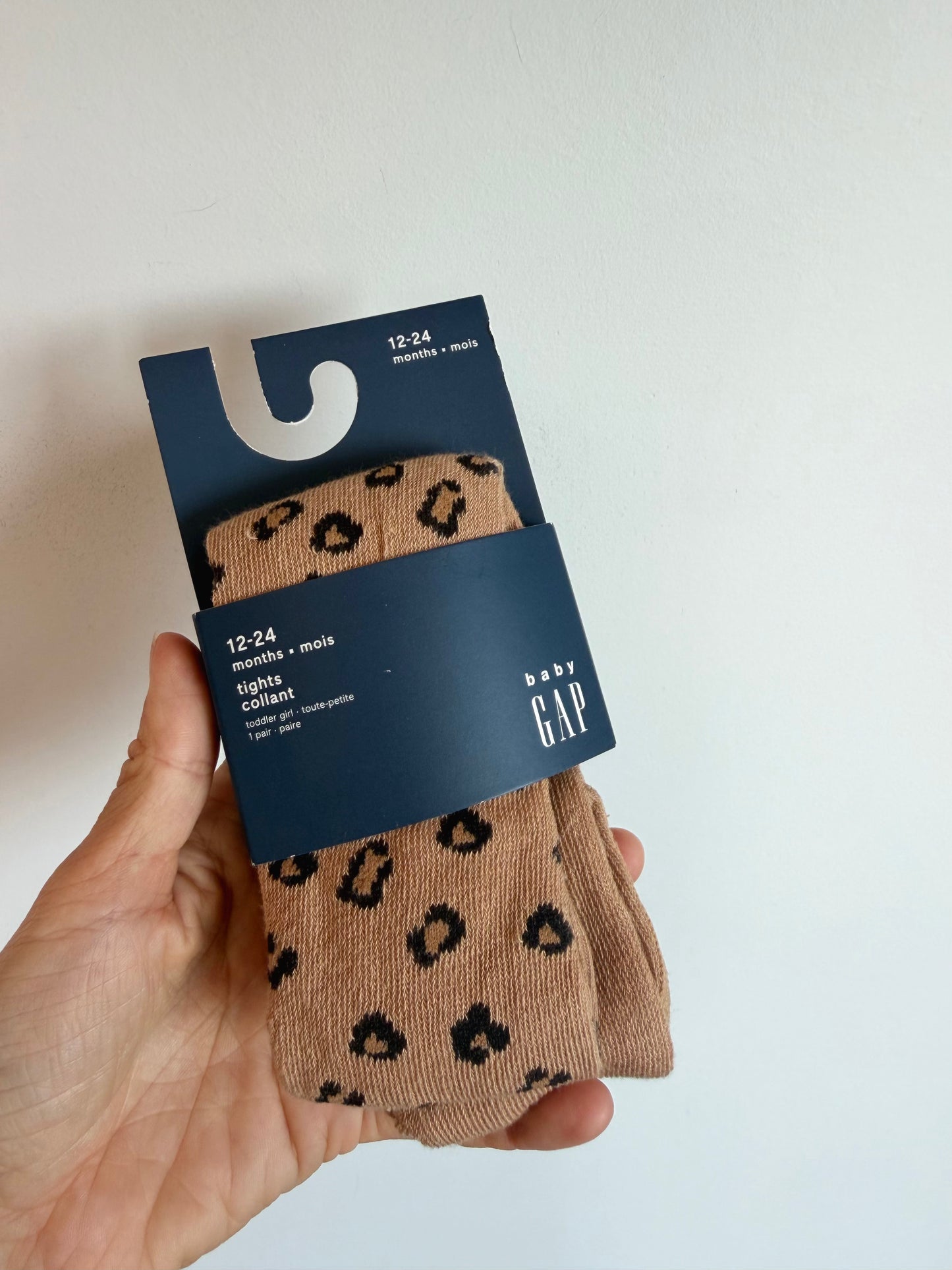Gap Animal Print Tights (In Package) / 12-24m
