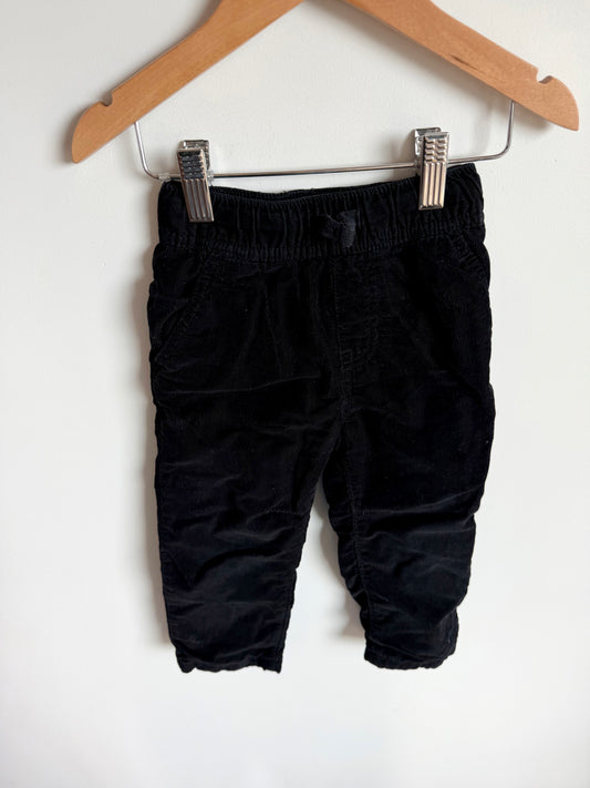 Black Drawstring Pants / 2T