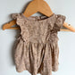 Wheat Floral Bodysuit Dress / 3m