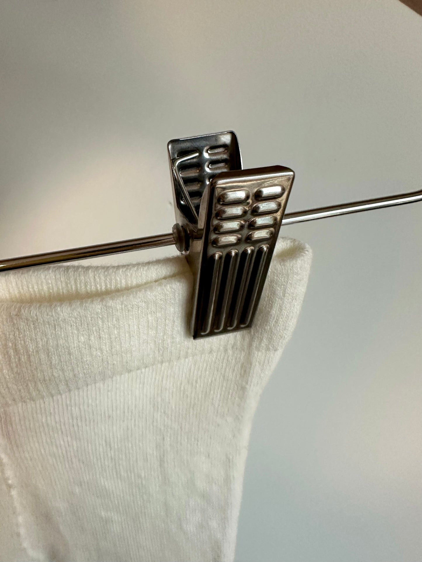 White Ruffle Bottom Tights / 6-12m