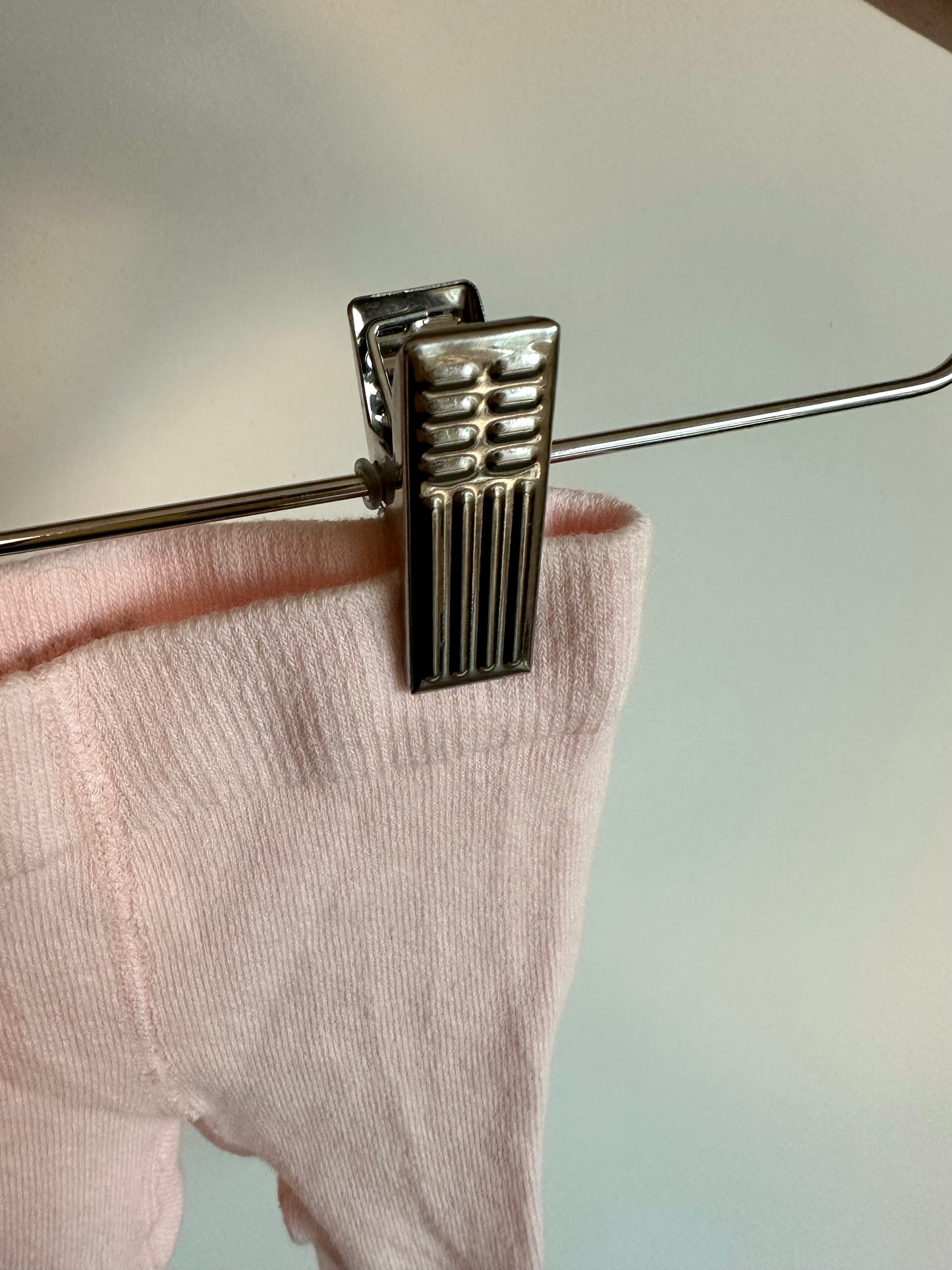 Blush Ruffle Bottom Tights / 6-12m