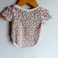 Pink Flower T-Shirt Bodysuit / 6-9m
