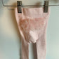 Blush Ruffle Bottom Tights / 6-12m