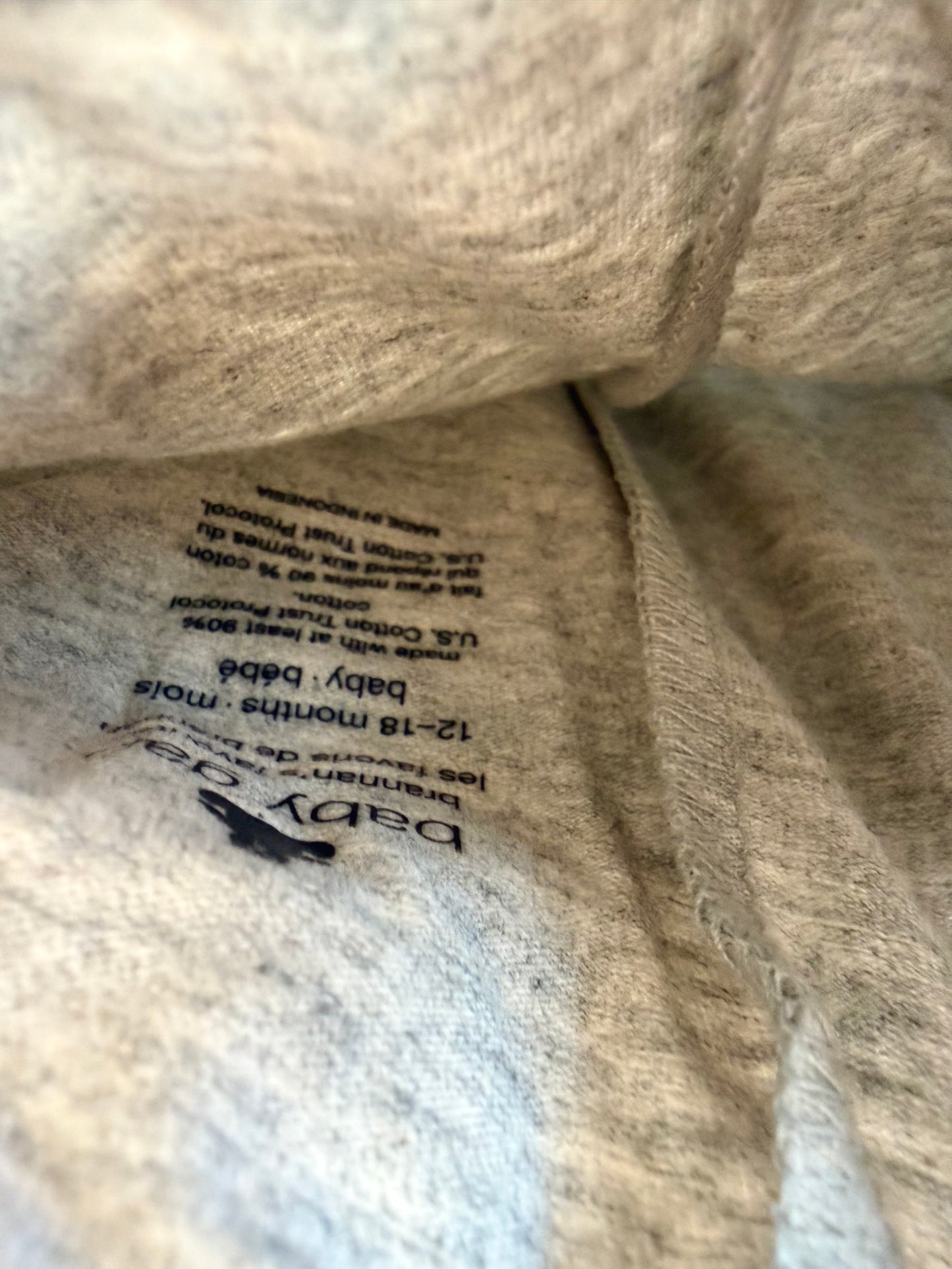 Gap Grey Leggings (With Tags) / 12-18m