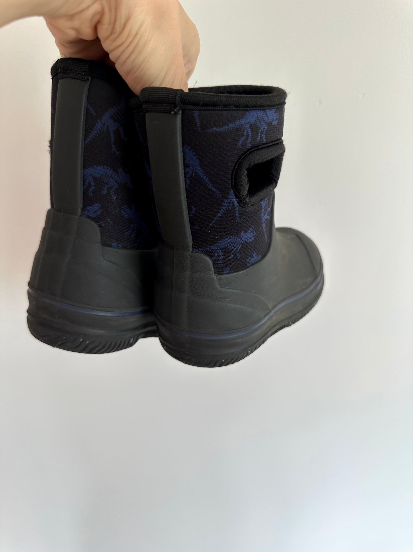 Dino Pull On Neoprene Rain Boots / Size 6 Toddler