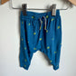 Blue Turtle Pants / 3-6m
