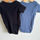 H&M Blue + Black Bodysuits / 18-24m