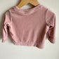 Gap Blush Velour Long Sleeve / 12-18m