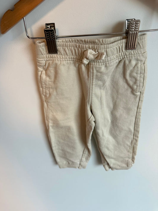 Cream Pants / 9m