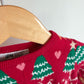 Red Happy X-MAS Sweater / 18-24m
