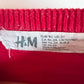 Red Happy X-MAS Sweater / 18-24m