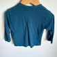 Deep Blue Long Sleeve Top / 12-18m