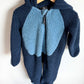 Ripzone Blue Bunting Suit / 18-24m
