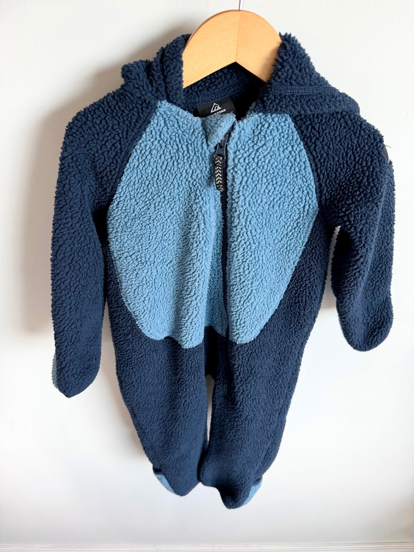 Ripzone Blue Bunting Suit / 18-24m