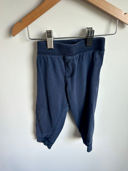 Cotton Blue Pants / 12m