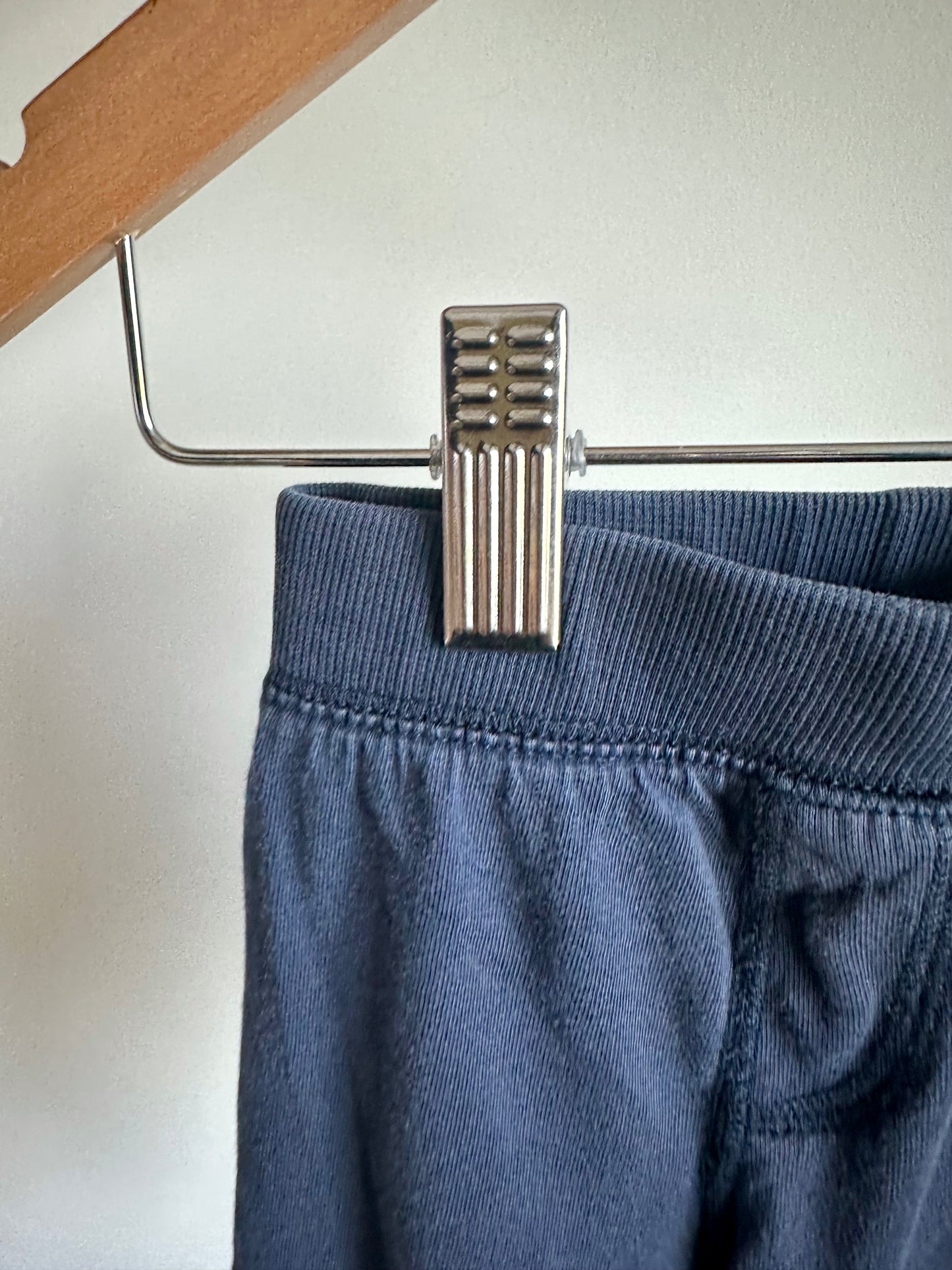 Cotton Blue Pants / 12m