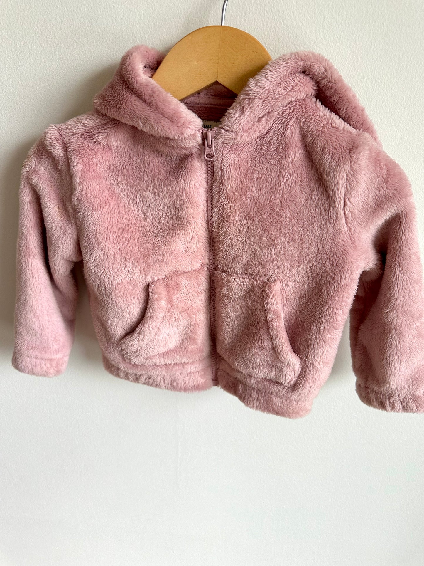 OshKosh Soft Blush Hoodie / 18m