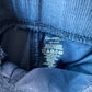 Cotton Blue Pants / 12m