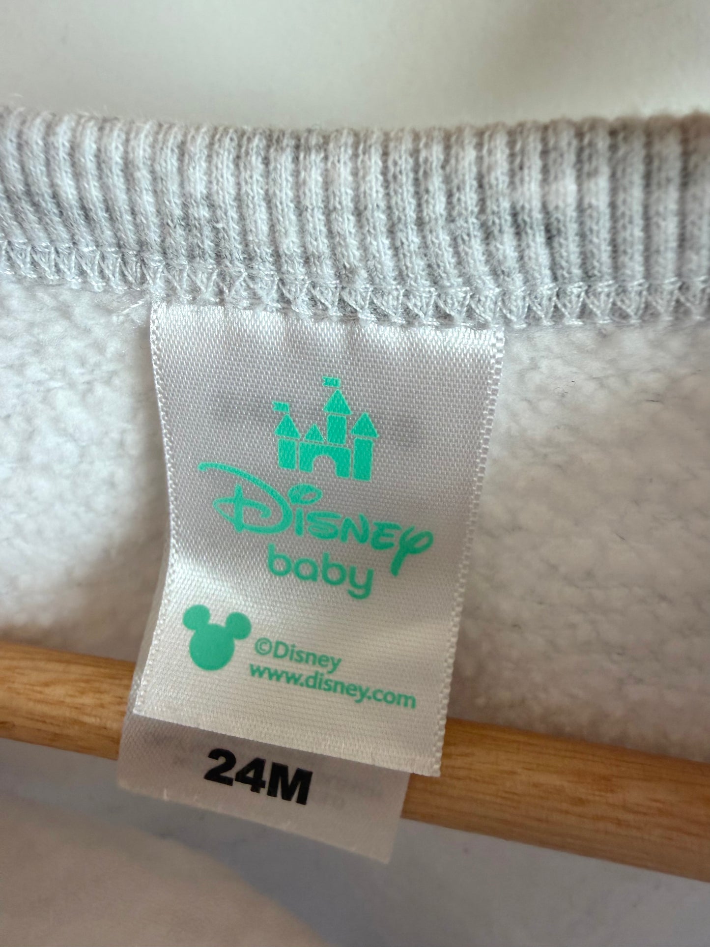 Minnie Sweater + Purple Pants Set / 24m