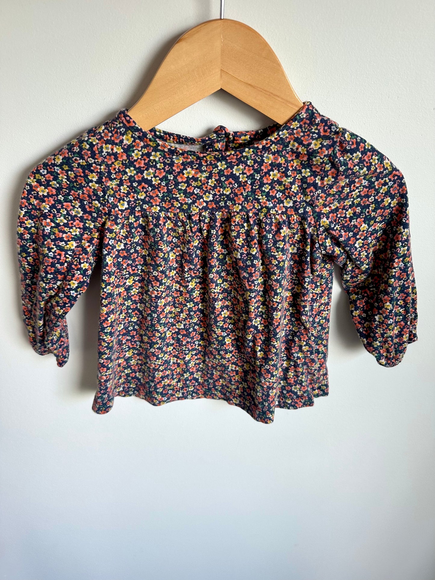 Floral Long Sleeve Top / 18m