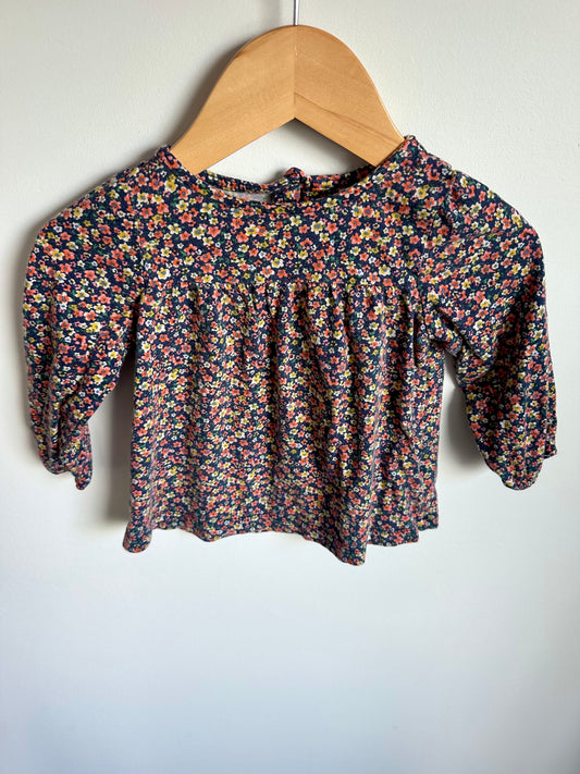 Floral Long Sleeve Top / 18m