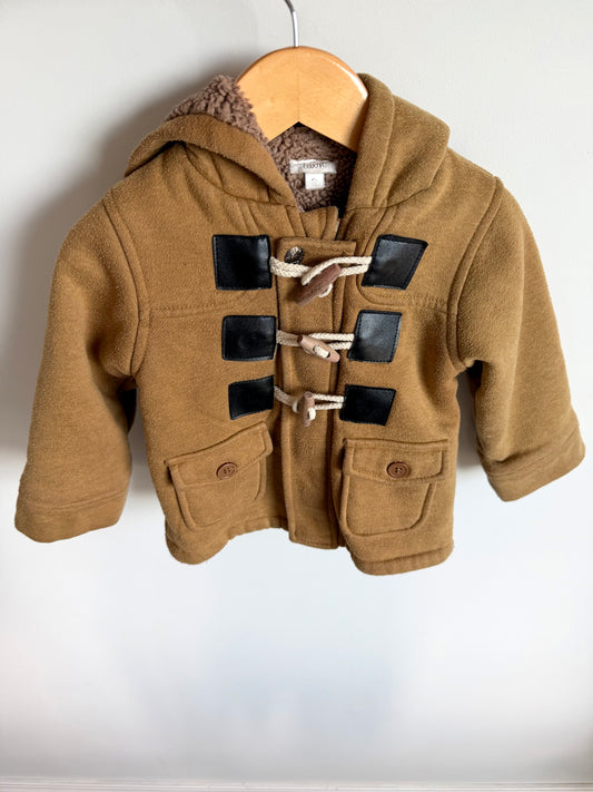 Tan Pea Coat / 2T