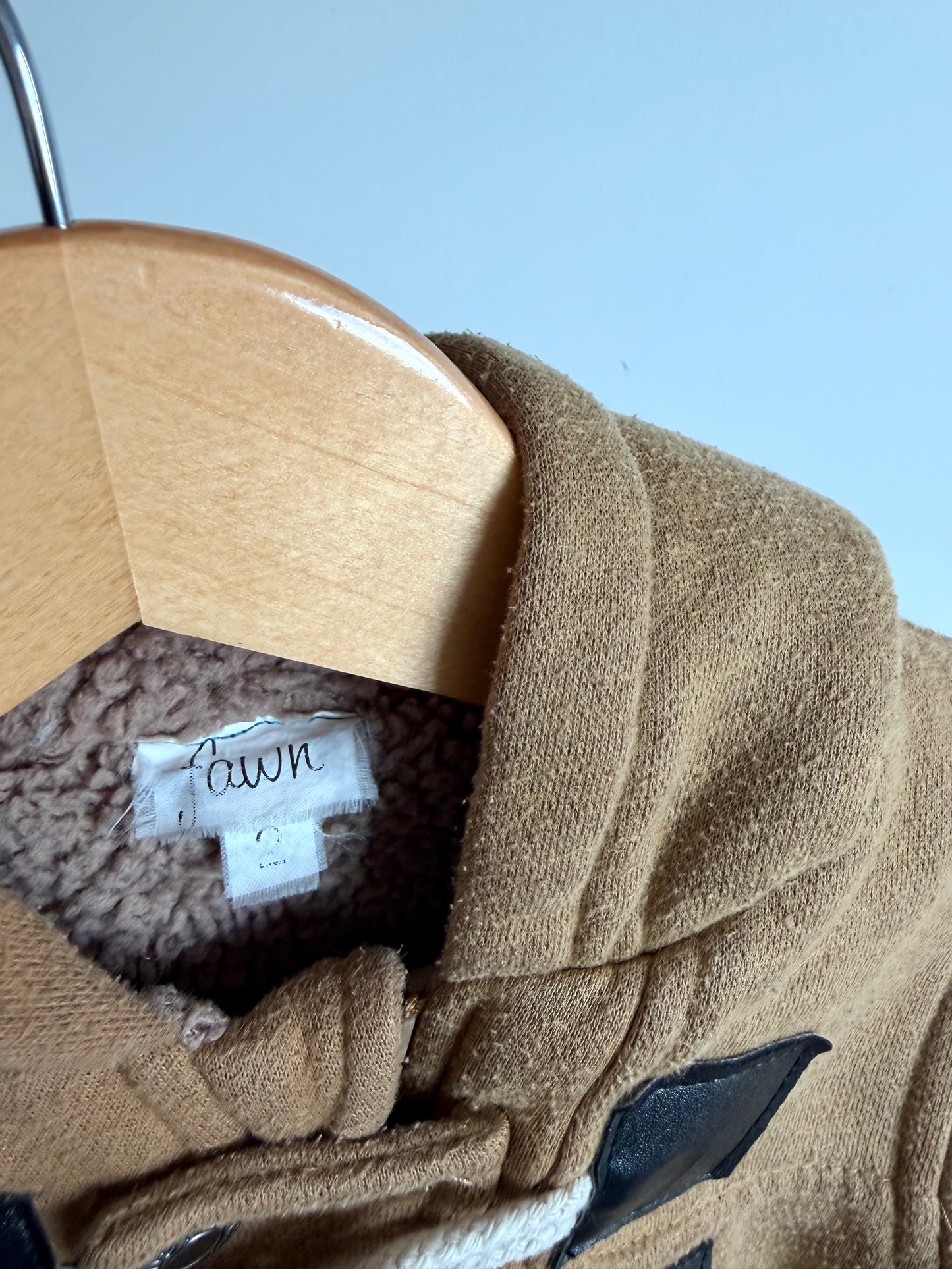 Tan Pea Coat / 2T