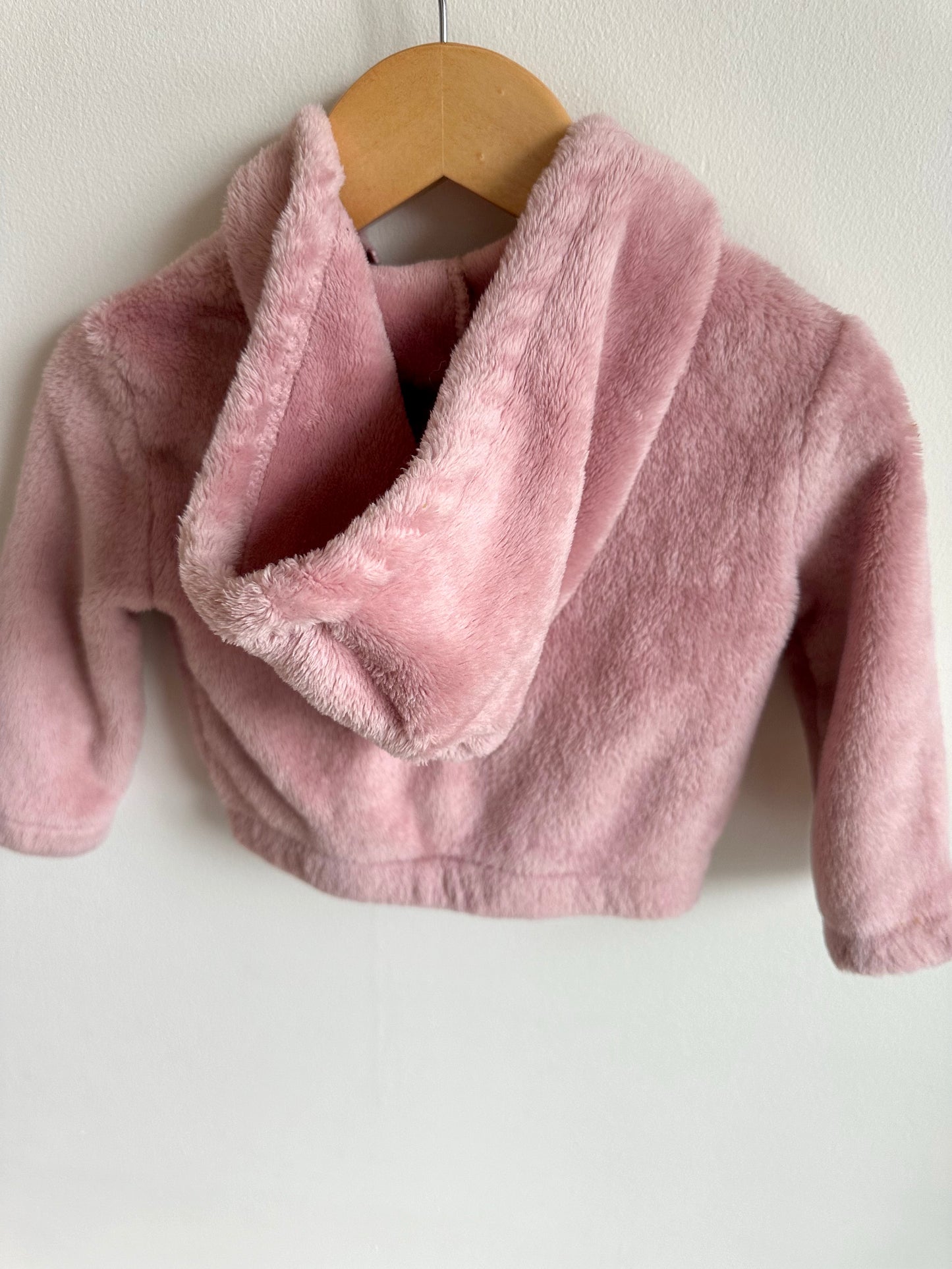 OshKosh Soft Blush Hoodie / 18m