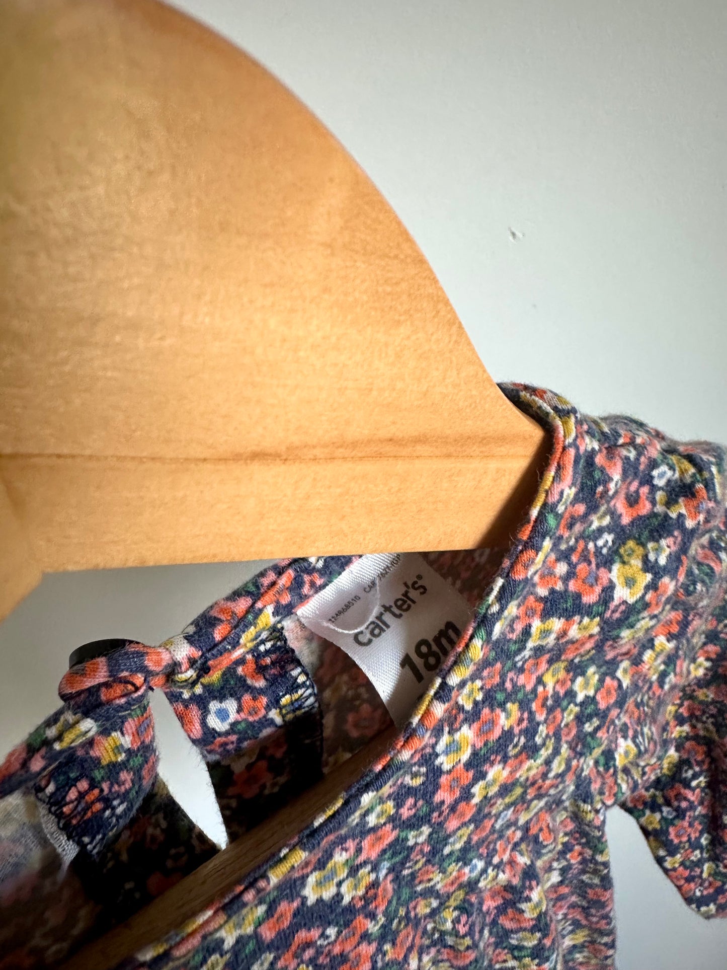 Floral Long Sleeve Top / 18m