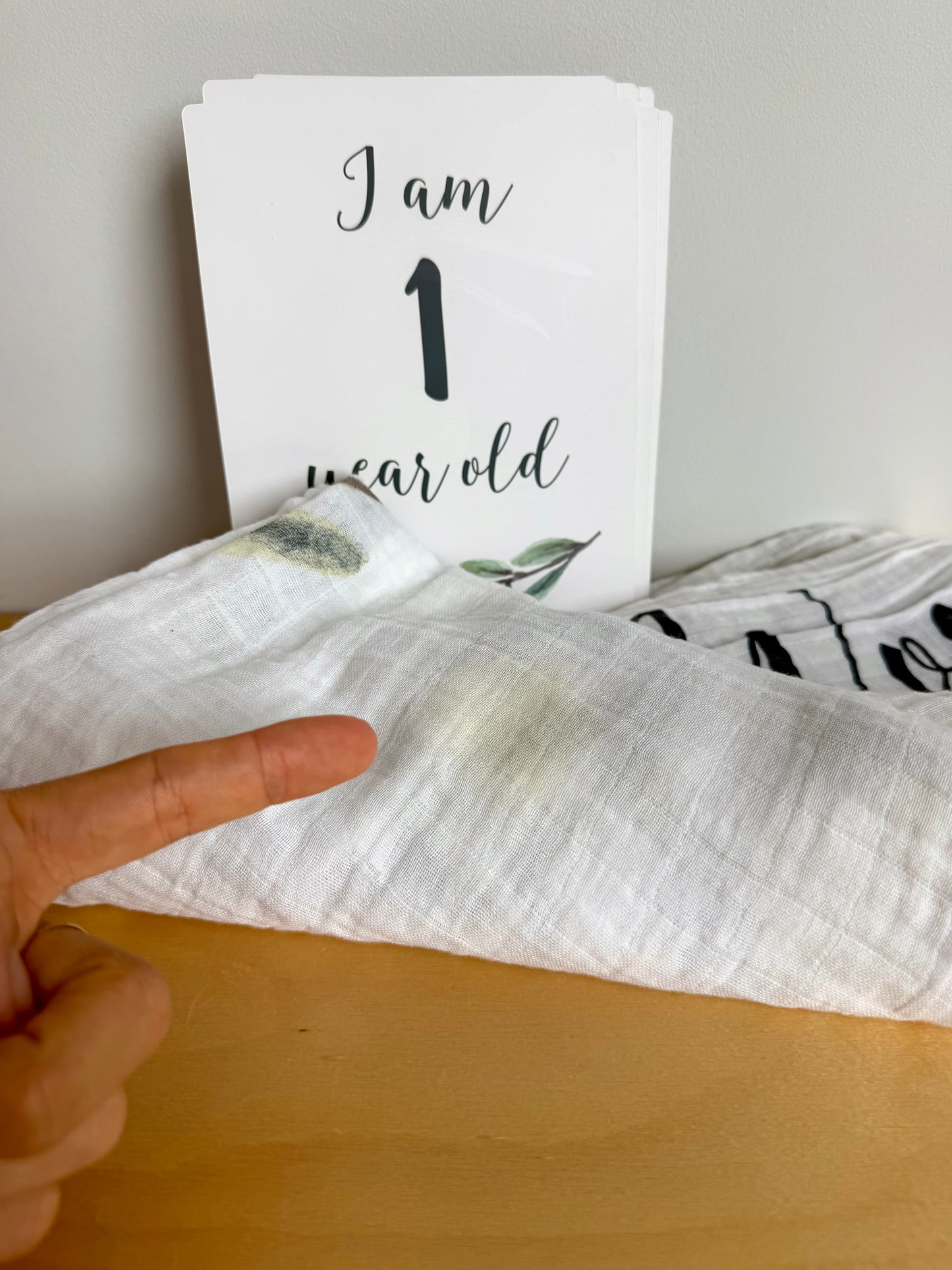 Hello World Photo Blanket and Milestone Cards (PLAY) / No Shipping