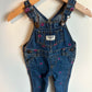 Heart Denim Overalls / 9m