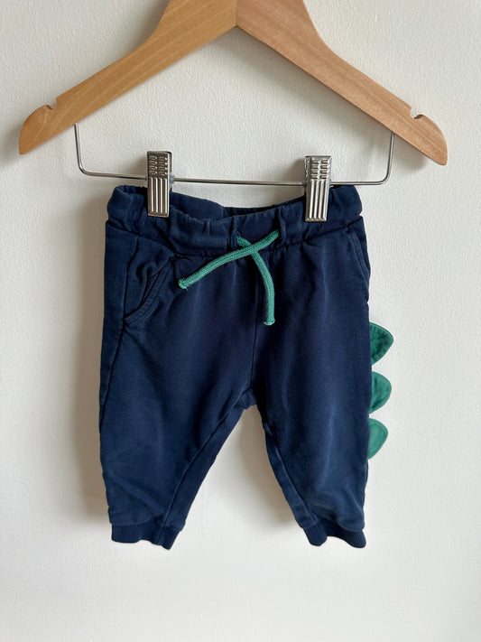 Blue Dino Joggers / 6-9m